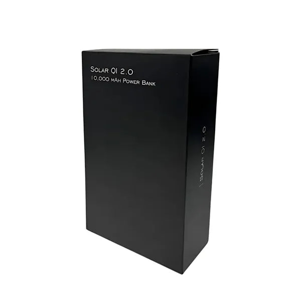 Solar Power Bank with Hard Shell Case