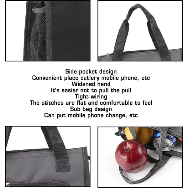 Thickened Oxford Cloth Lunch Cooler Bag