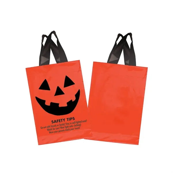 Halloween Plastic Soft Loop/Orange - Pumpkin Face