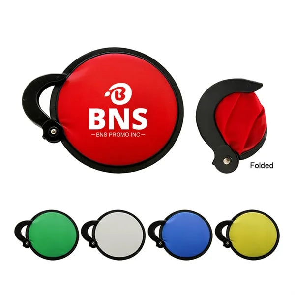 Foldable Collapsible Pocket Round Nylon Hand Fans
