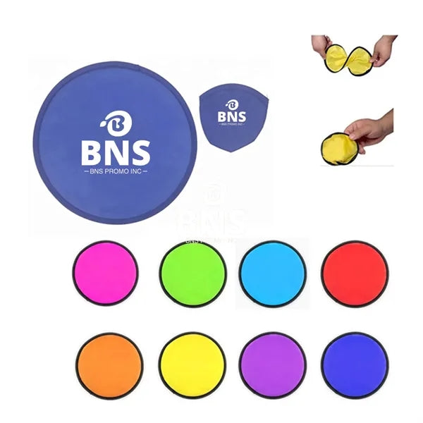 Flexible Nylon Flying Disc w/ Matching Pouch