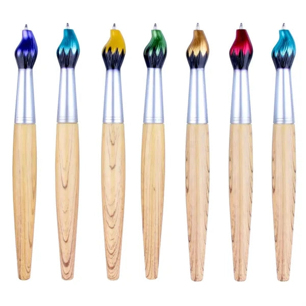Brush Shape Ballpoint Personalized Artist Pens