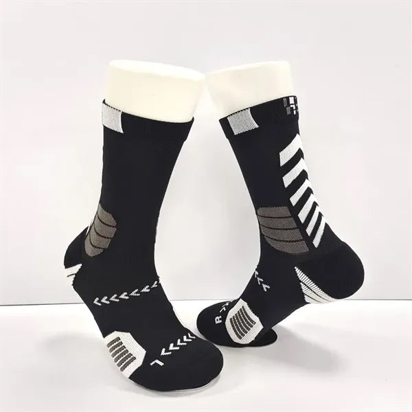 Combed Cotton Custom Athletic Woven Socks