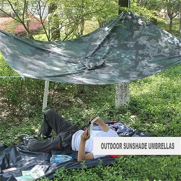 Multifunctional 3in1 Camping Poncho Raincoat Outdoor Travel