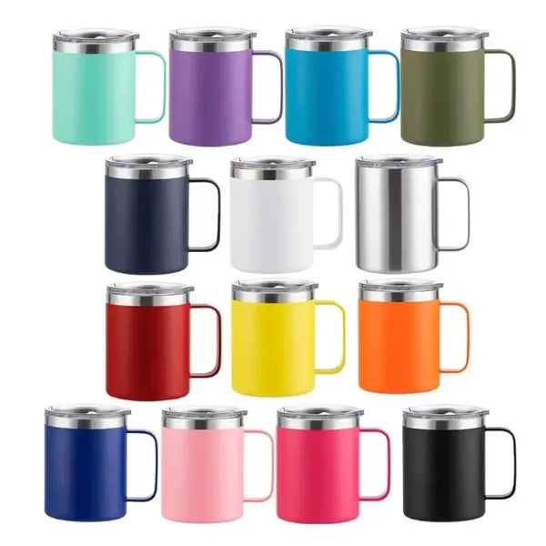 14OZ Stainless Steel Insulated Mug W/ Handle