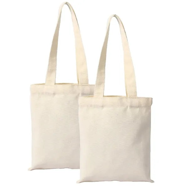 12 oz. Flat Cotton Natural Economy Tote