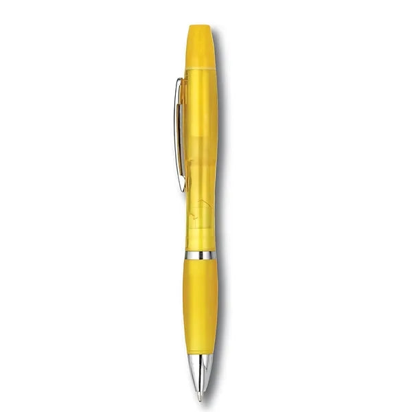 Ballpoint With Highlighter Multi Advertisin Pen