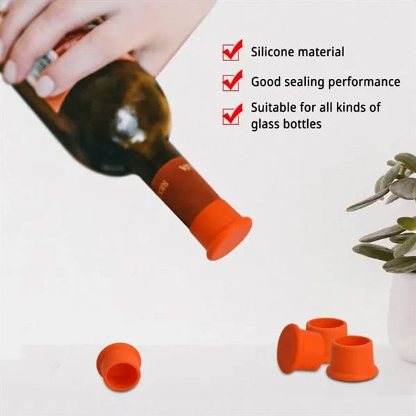 Silicone Wine Bottle Stopper