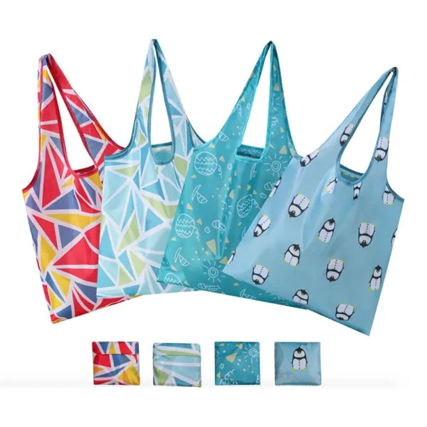 Spring Sling Folding Tote Bag