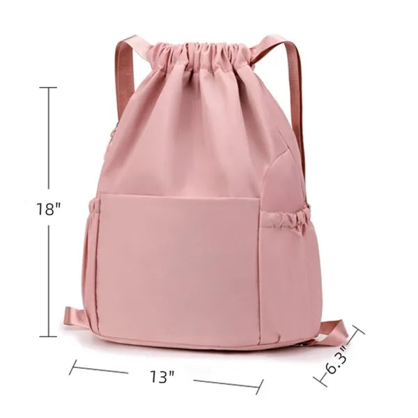 Versatile Drawstring Backpack
