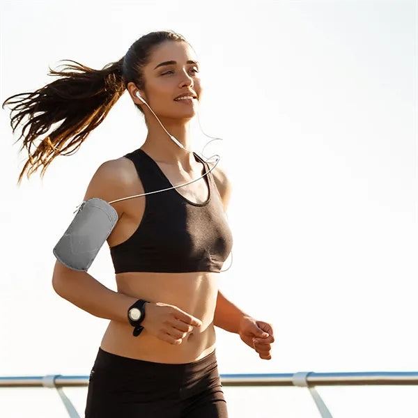 Fitness Wrist Bag with Breathable and Reflective Design