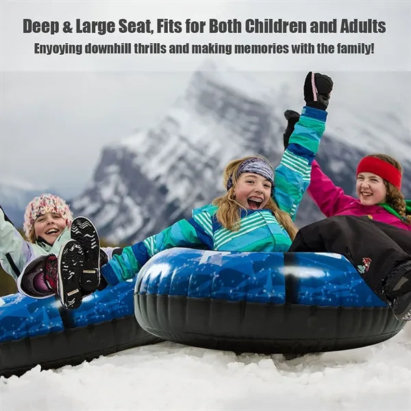 Inflatable Snow Sled Toboggan