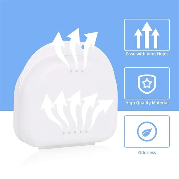 Orthodontic Retainer Case with Vent Holes