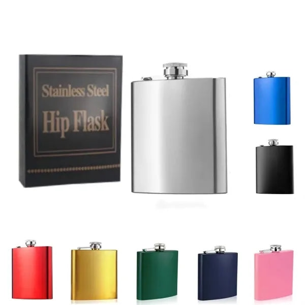 Stainless Steel Hip Liquor Pocket Whiskey Alcohol Flask