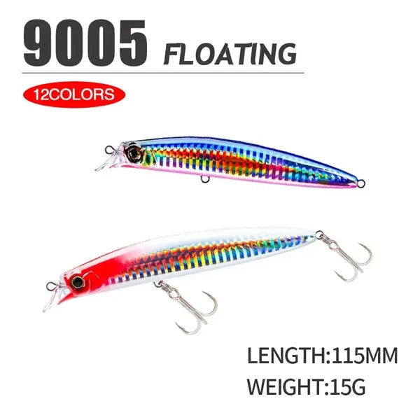 Simulation fish bait, 115mm/15g Sea fishing