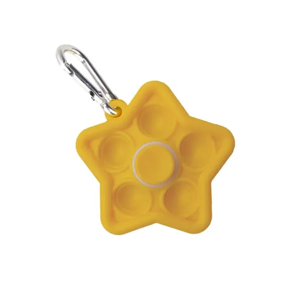 Star Push Bubble Fidget Spinner