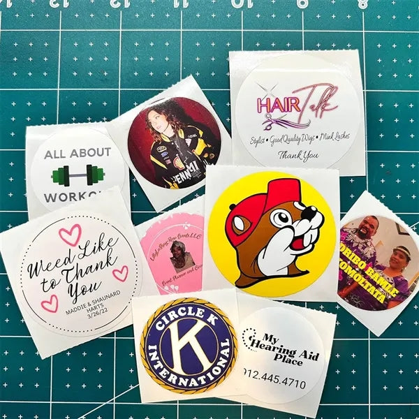 Circle,Square Roll Labels
