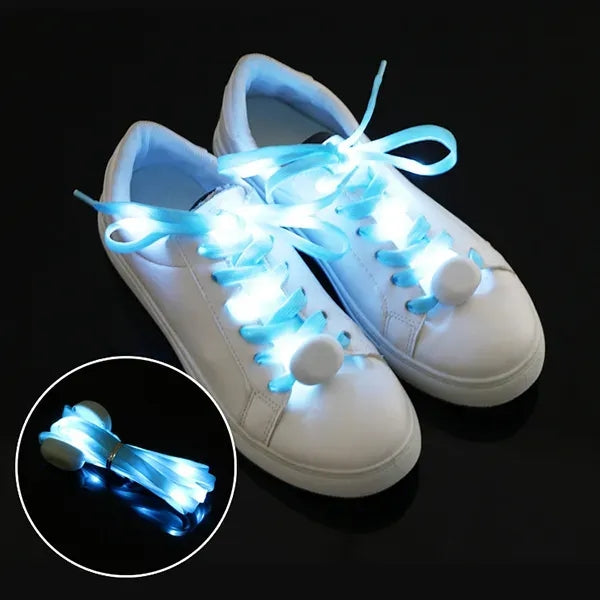 Multicolor Sport Nylon LED Light Up Shoelaces