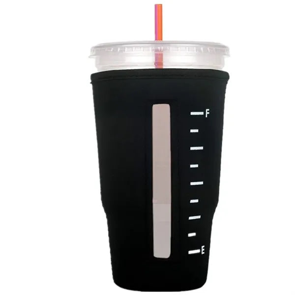 Neoprene Pint Glass Cozy Cooler With Window