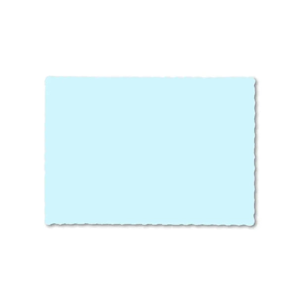 Colored Scalloped Edge Placemat