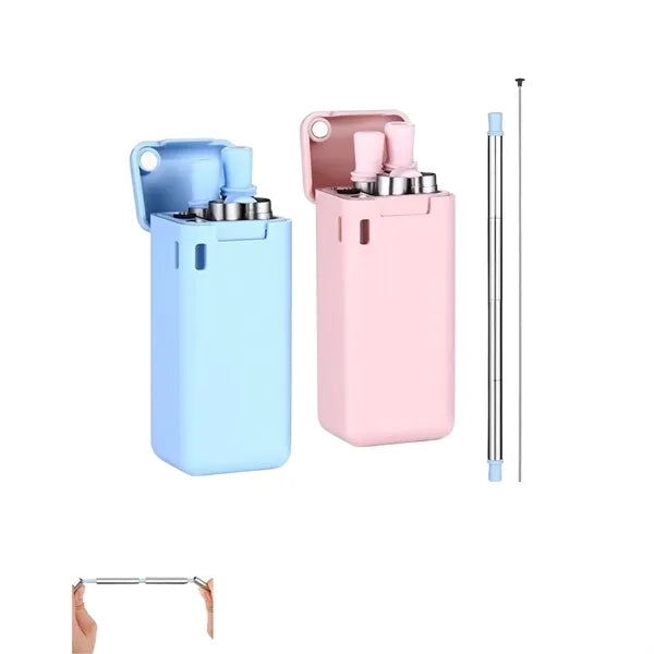 Telescopic Straw Set