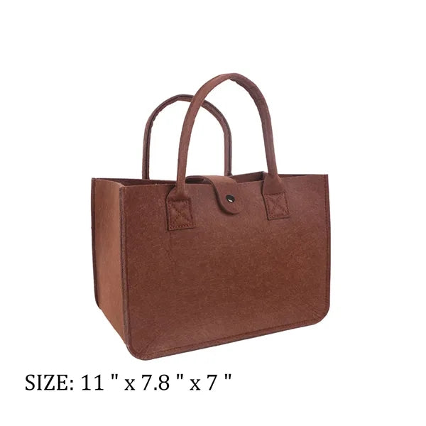 Recycled Felt Shopper Tote