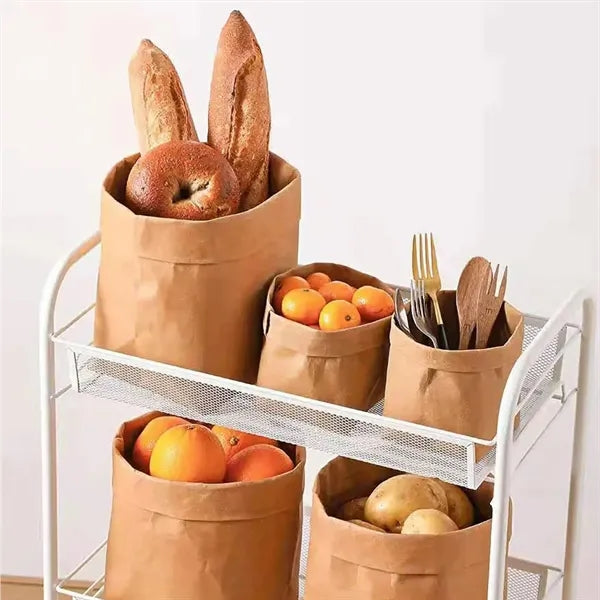 Eco Friendly Magic Brand Kraft Paper Packing Bag For food