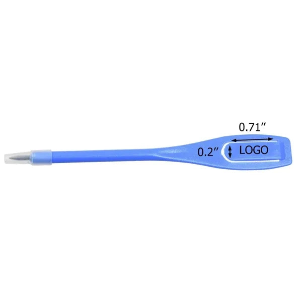 Square Handle Plastic Golf Pencil w/Cover & Cilp