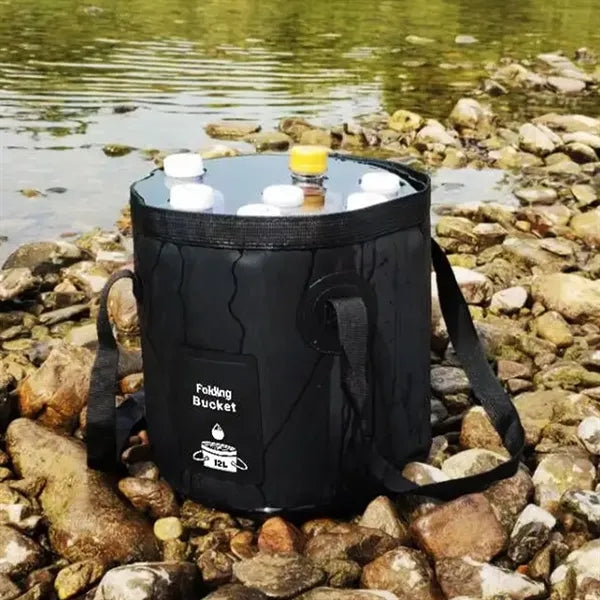 Multifunctional Collapsible Bucket Water Container 12L