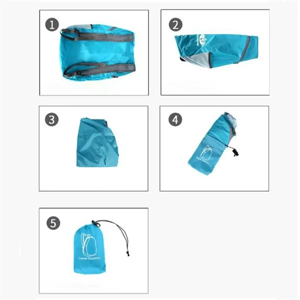 Ultra Light And Large Capacity Folding Backpack
