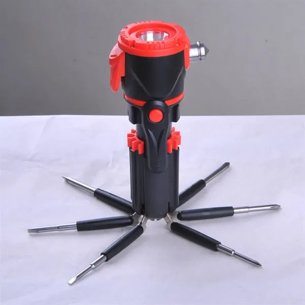 12-in-1 multifunctional tool flashlight