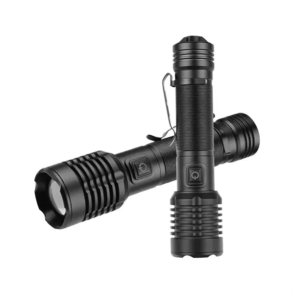 Portable Rechargeable Flashlight With Pen Clip
