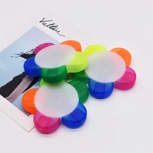 5 in 1 Colors Flower Highlighter