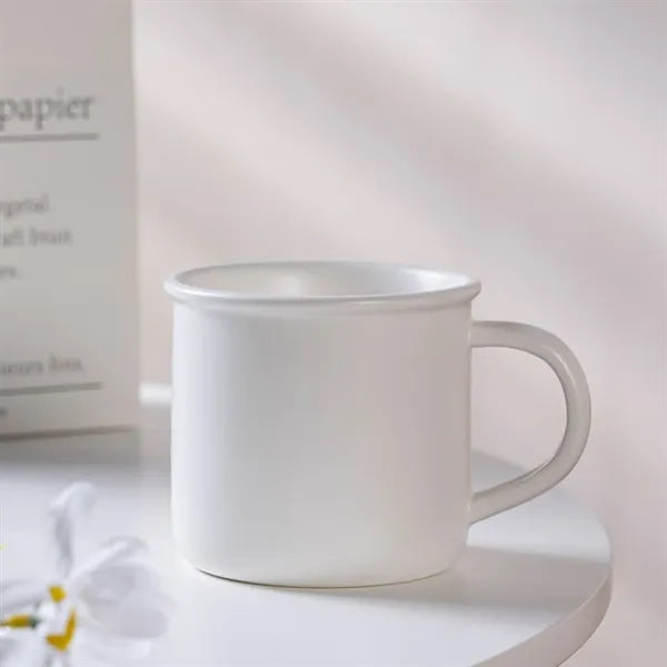 Enamel-style Ceramic Cup