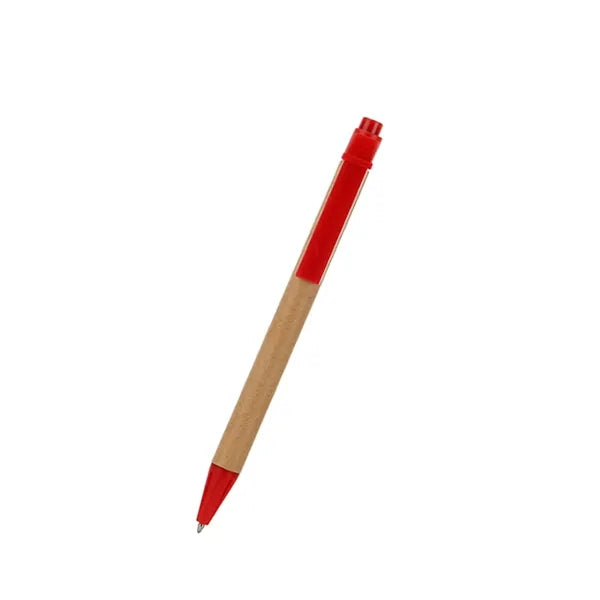Eco-Friendly Ballpoint Medium Point Cardboard Pen
