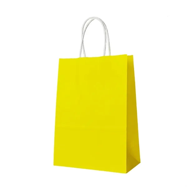 Recycled Kraft Paper Tote Bags Gifts Shopping