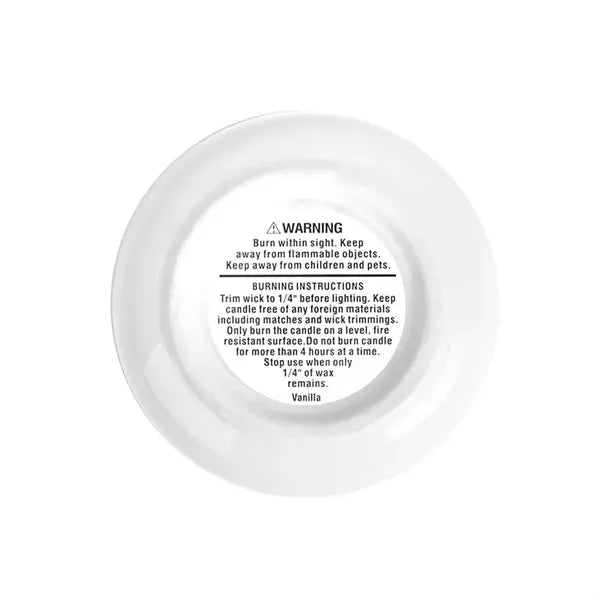 AromaHaven Ceramic Soy Candle