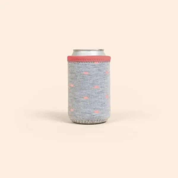 Liam Heathered Jersey Knit Neoprene Can Insulator