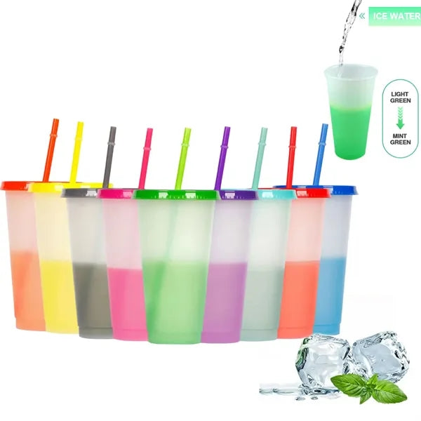 24oz Plastic Color Changing Cup