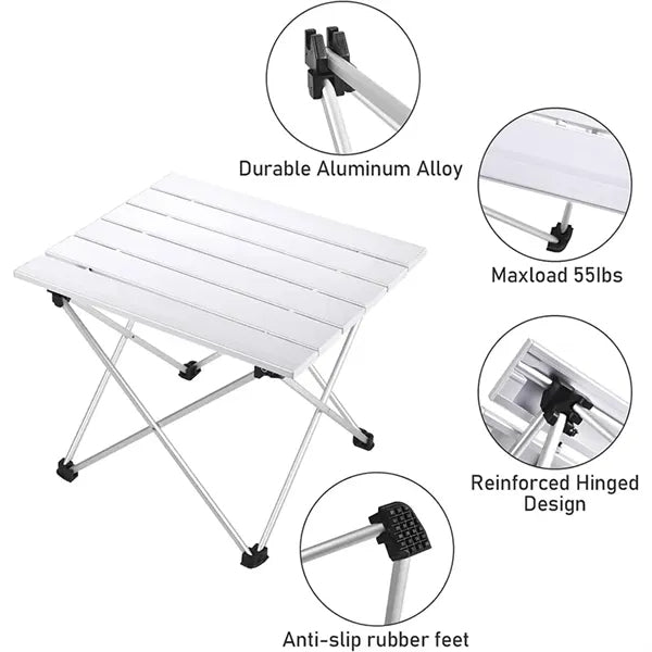 Foldable Aluminum Camping Table