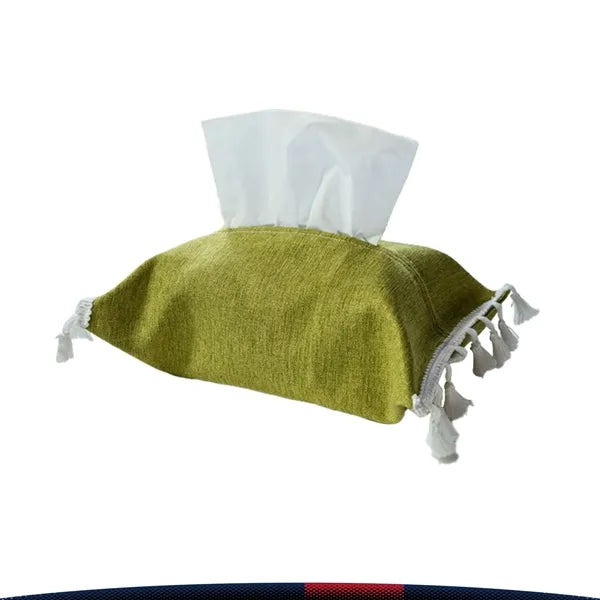 Cotton Linen Tissue Pouch