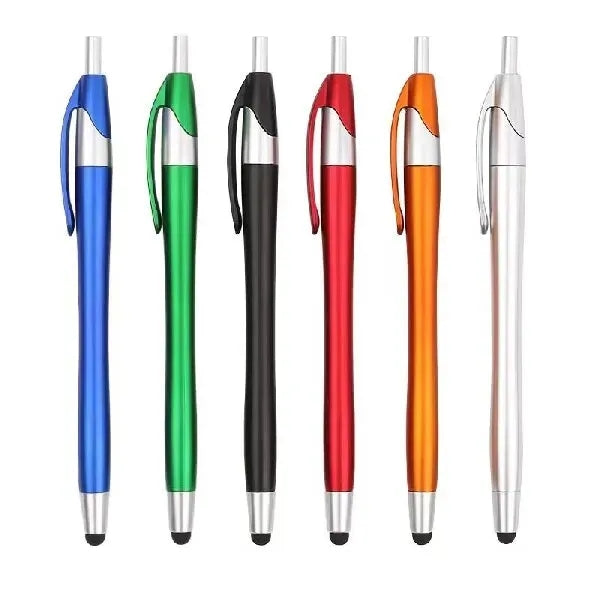 2 in 1 Ballpoint Pen with Stylus Tips for Phone