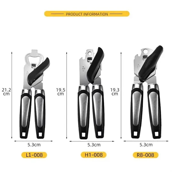 Professional 3 In 1 Multifunctional Manual Bottle Can Opener