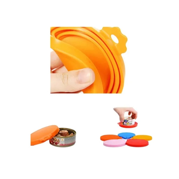 Pet Food Cover Silicone Can Lids