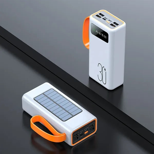 20000 mAh Large capacity Solar Power Bank with 4 USB