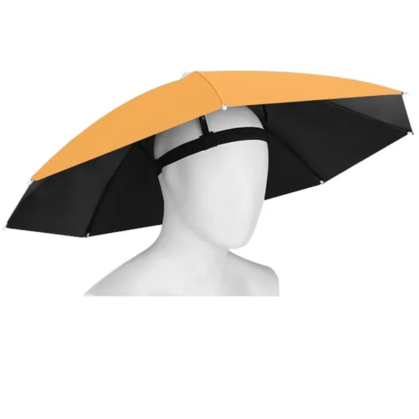 Head Umbrella Hat Summer Popular Sun With Elastic Band