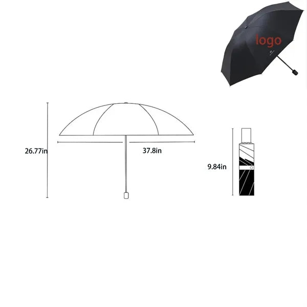 UV Folding Sunblock Umbrella
