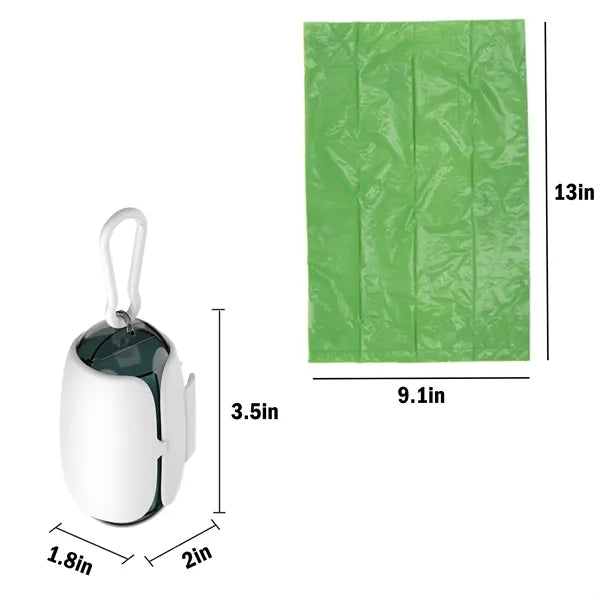 Biodegradable Hanging Pet Waste Bag Set