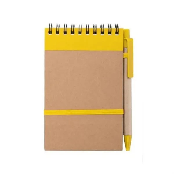 Eco Spiral Notebook Jotter with Pen