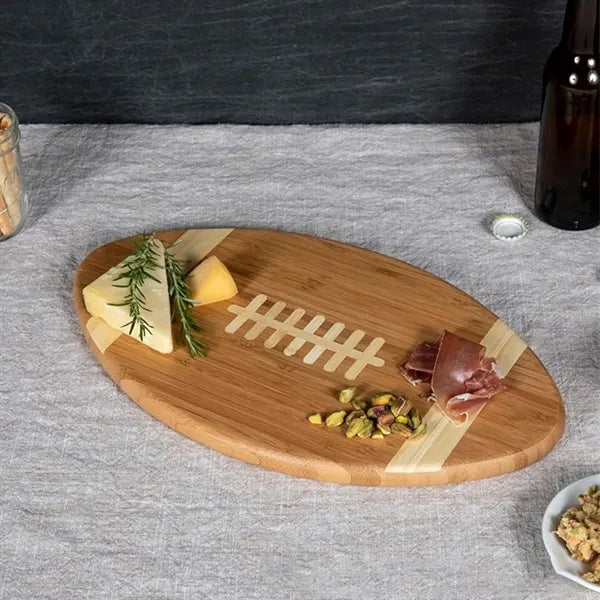 Bamboo Football Bastketball Baseball Shape Cutting Board
